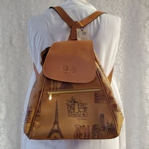 Vintage backpack Arte Preziosa by Portone